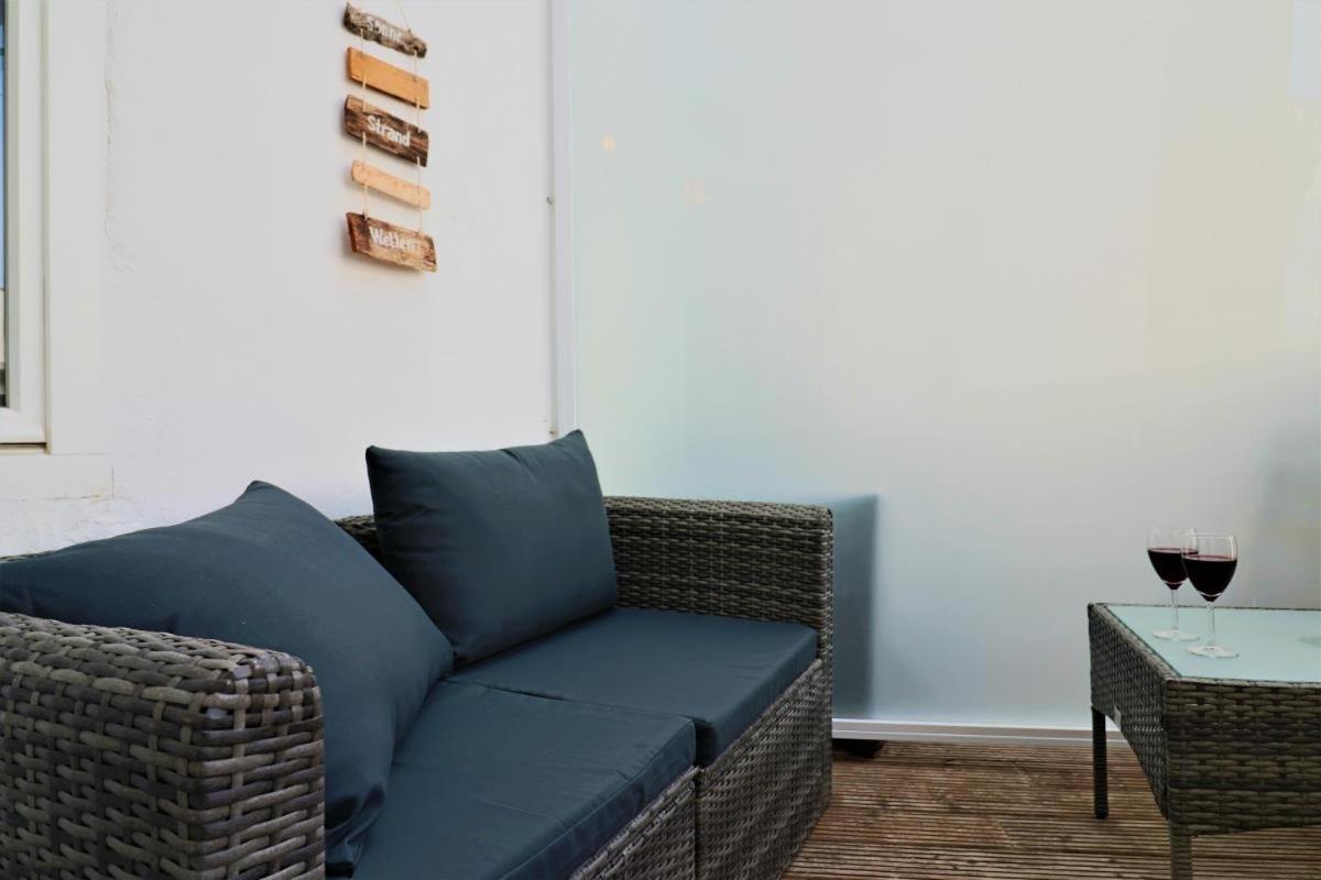 Blaue Koje Apartamento Rostock Exterior foto