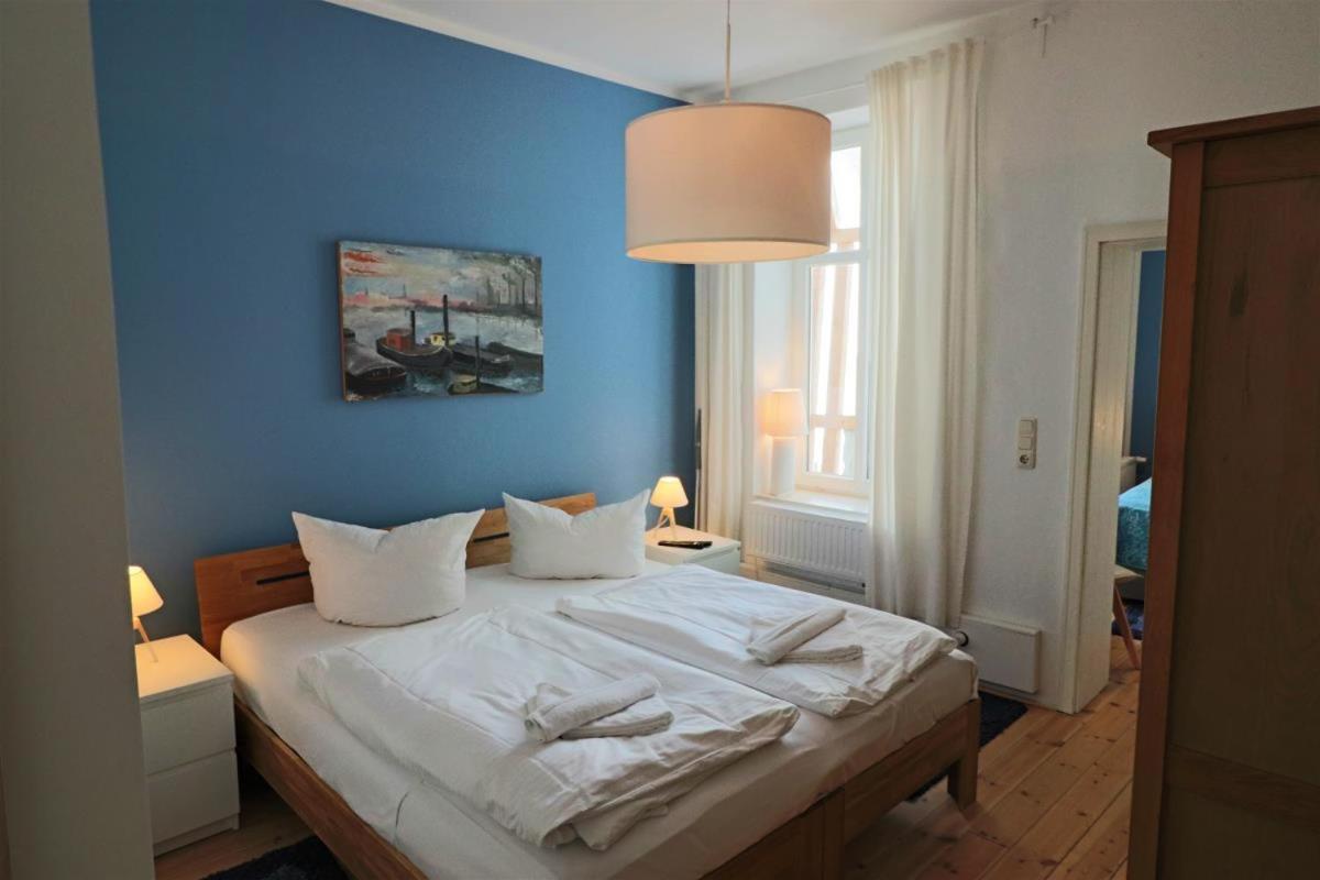 Blaue Koje Apartamento Rostock Exterior foto